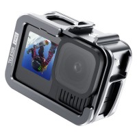 Рамка GoPro 13/12/11/10/9 вертикальная/горизонтальная алюминиевая Telesin S6-FMS-14-TGP