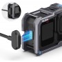 Рамка GoPro 13-9 алюминиевая с поддержкой магнитной зарядки Telesin S6-FMS-15-TGP