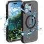 Чехол водонепроницаемый iPhone 16 Pro Max IP68 2м MagSafe Telesin P4-WTP-05