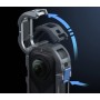 Рамка Insta360 X5 алюминиевая защитная с колпачком Telesin S6-FMS-19-TIS