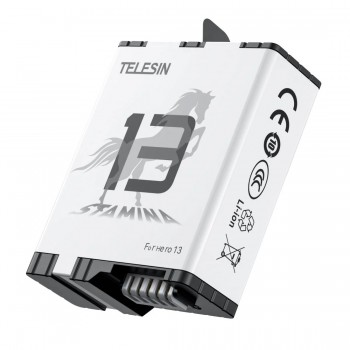 Акумулятор GoPro 13 морозостійкий високоефективний Stamina Telesin S0-BTR-09-TGP