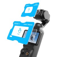 Скло Pocket 4/3 антивідблискове з легкою установкою захисне 2.5D 9H загартоване Telesin S6-FLM-28-TDJ