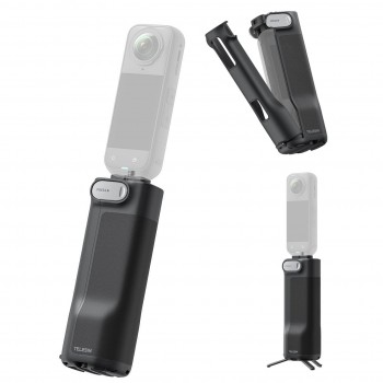 Ручка-чохол Insta360 X5/X4 складана підставка Telesin S1-MNP-15-TIS