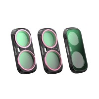 Набір фільтрів Telesin S5-FLT-85-TIS для Insta360 Luna Ultra (CPL + VND + Diffusion 1/4)