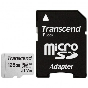 Карта пам'яті 128 ГБ microSDXC UHS-I U3 М30 TRANSCEND 300S TS128GUSD300S-A