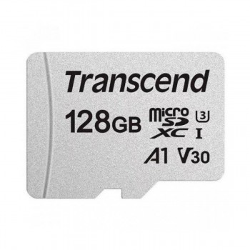 Карта памяти 128 ГБ microSDXC UHS-I U3 V30 TRANSCEND 300S TS128GUSD300S
