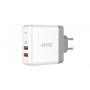 Адаптер зарядки QC3.0 мережевий VINSIC VSCW215 (2 USB)