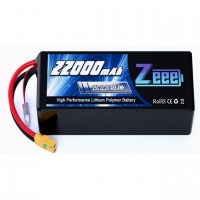 Акумулятор Zeee 22.2V 25C 22000mah 6S RC Lipo XT60