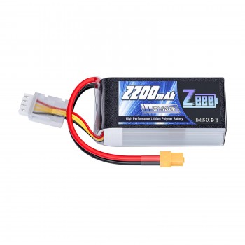 Акумулятор LiPo 3S 11.1V 50C 2200mAh XT60 Zeee lipo-111v-50