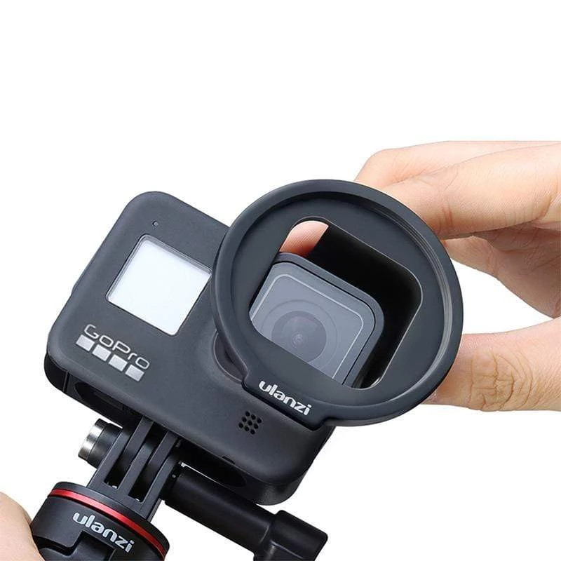 зображення як встановити адаптер фільтра 52мм на GoPro 8