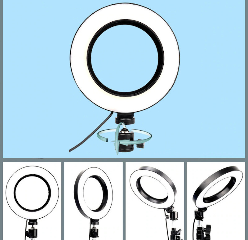 фото регулювання положення лампи кільця