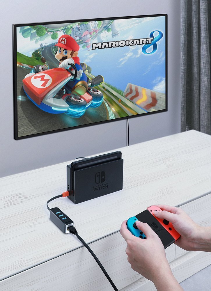 фото зовнішньої мережевої для Nintendo Switch