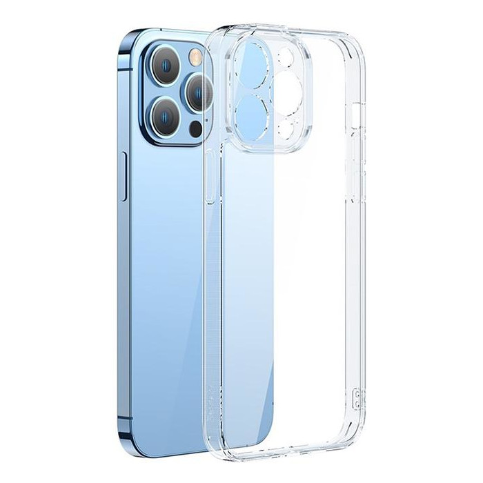 Чохол iPhone 14 Pro Max прозорий термополіуретан Baseus SuperCeramic ARCJ010102
