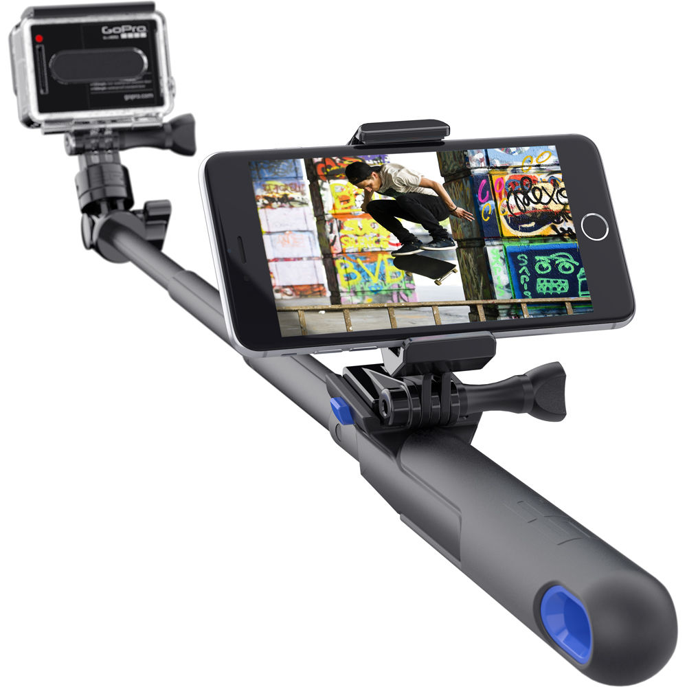 фото SP Remote Pole 28 монопода с тримачем телефону для управління GoPro