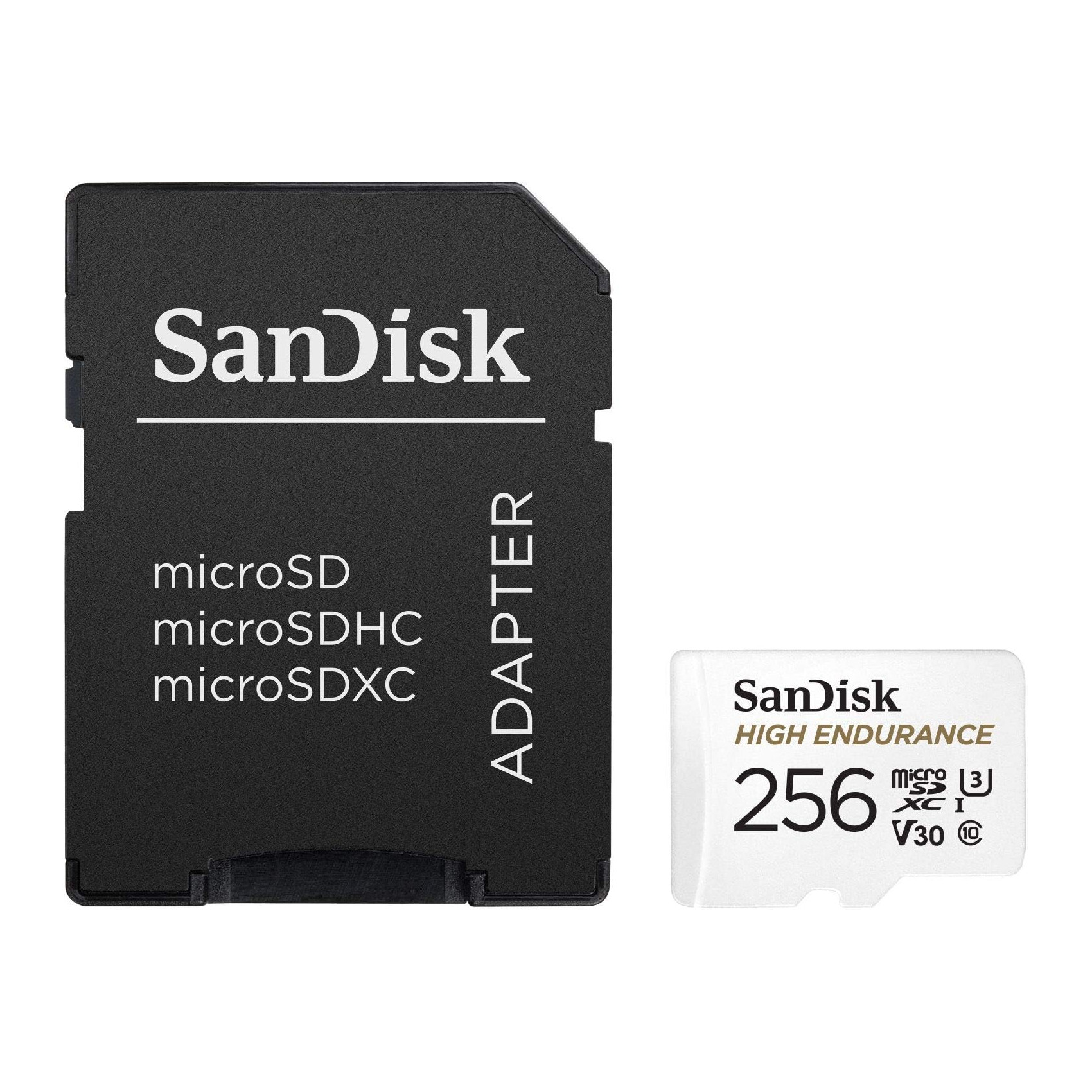 Карта пам'яті 256 ГБ microSDXHC U3 V30 SanDisk High Endurance SDSQQNR-256G-GN6IA